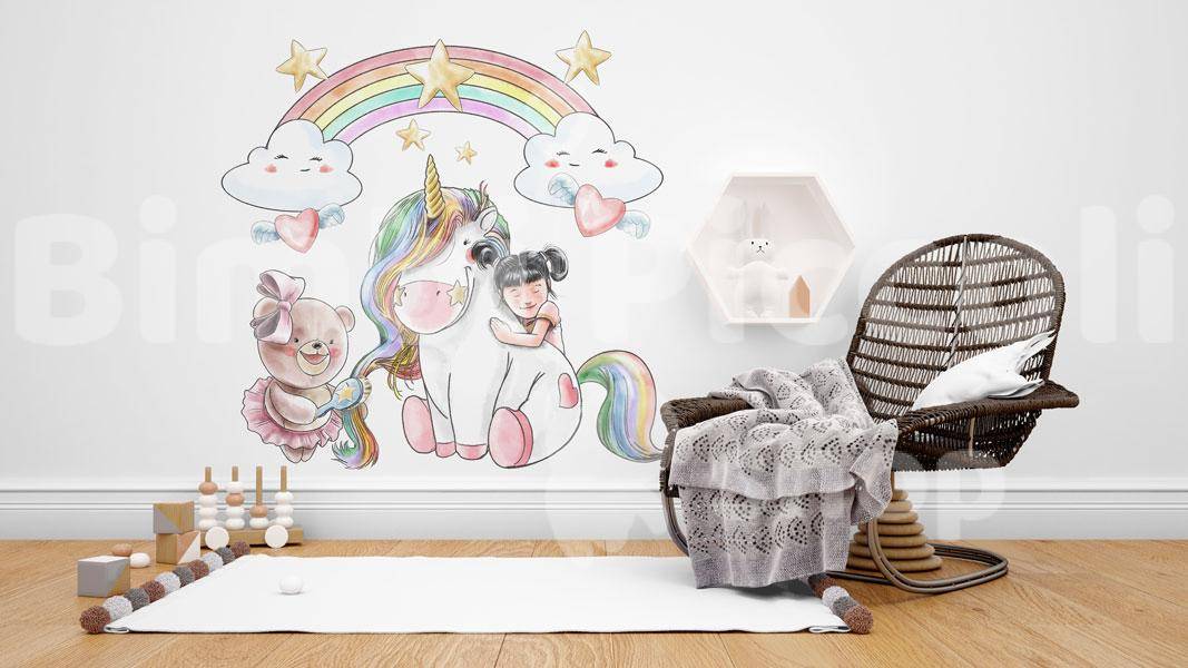 Mural Unicornio