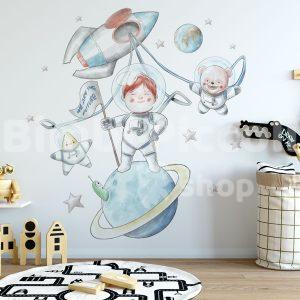 Mural Astronautas