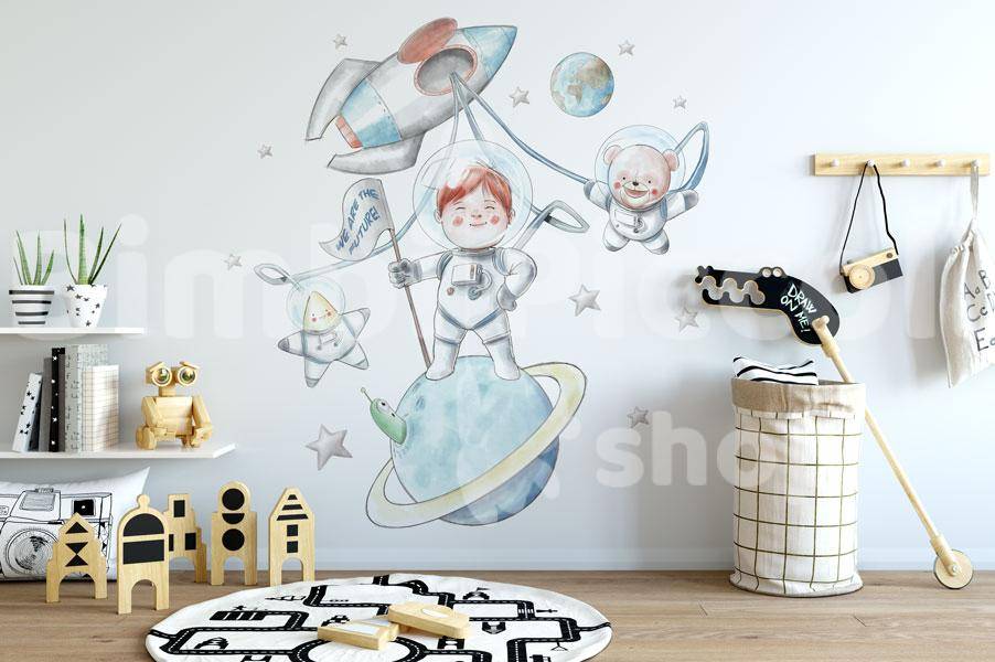 Mural Astronautas