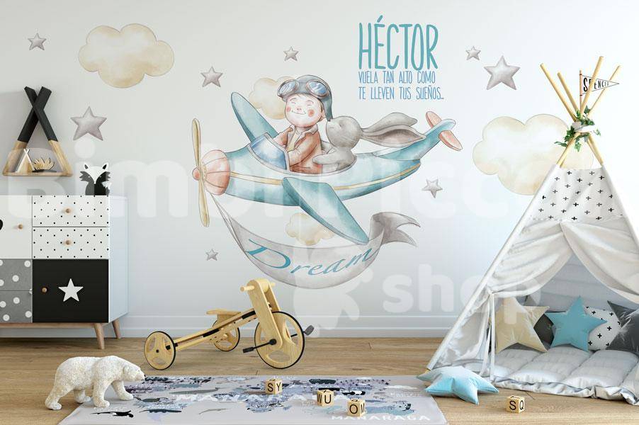 Mural aviador