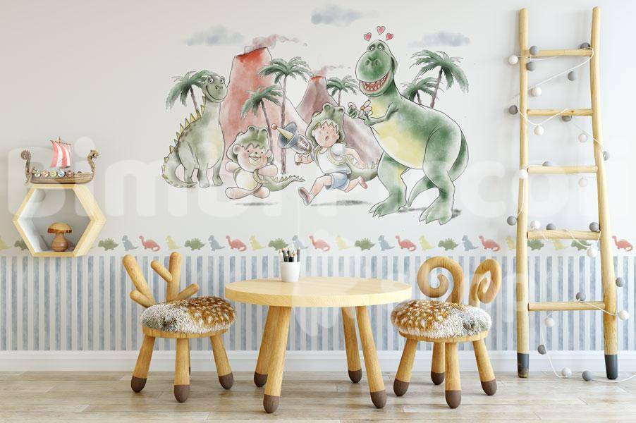 Mural Dinos - Imagen 2