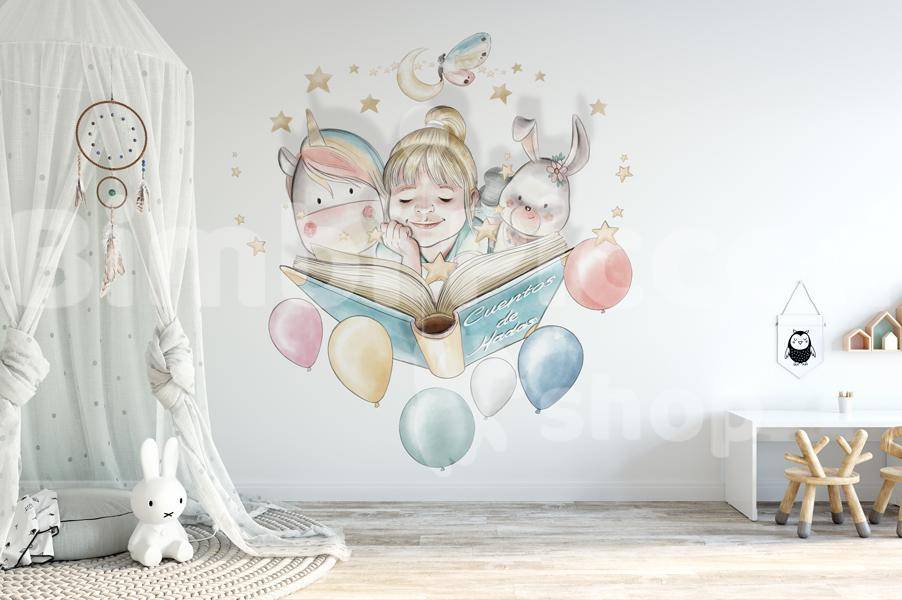 Mural Libro Mágico