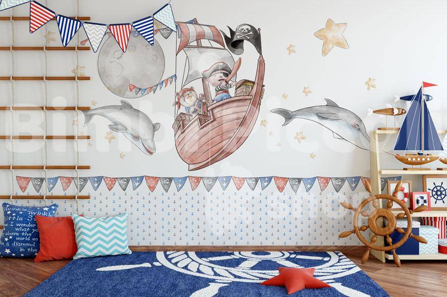 Mural piratas - Imagen 2