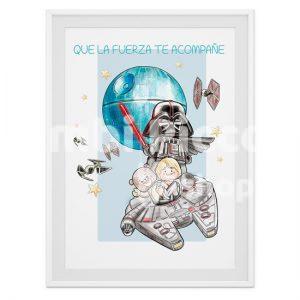 Lámina infantil Bimbi Wars