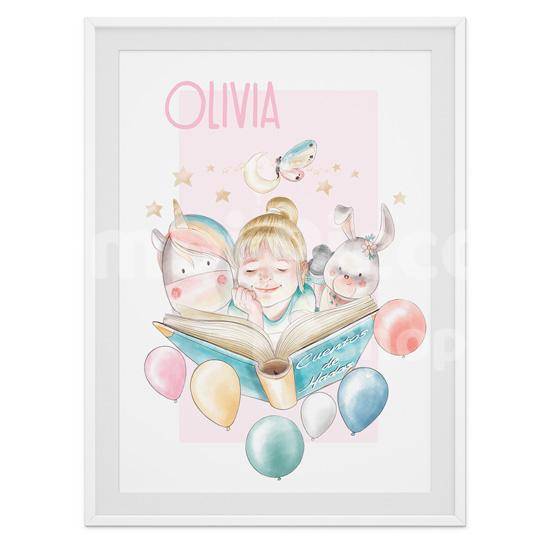 Lámina infantil Libro Mágico