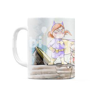 Taza Personalizada Infantil Bat-Bimbi Girl