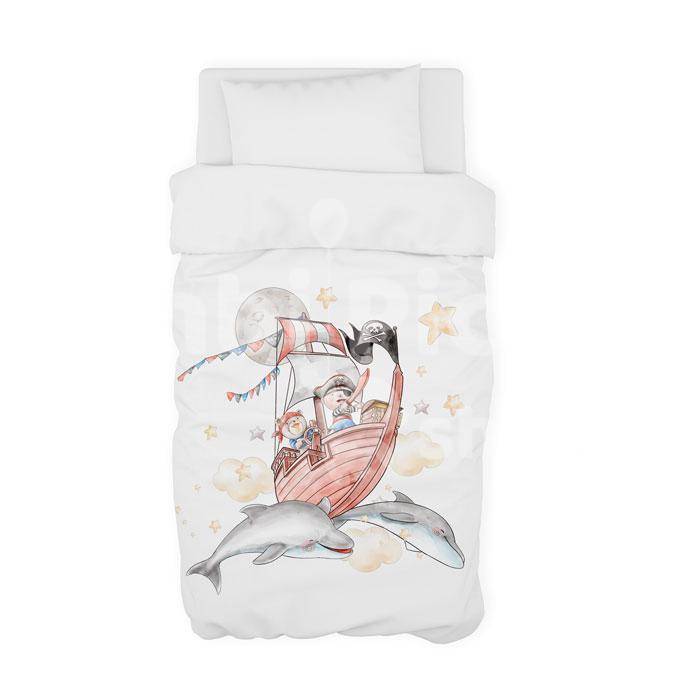 Pack 3 Piezas Funda Nórdica Piratas