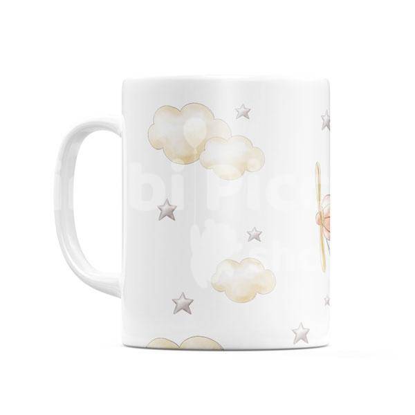 Taza Personalizada Infantil Avioneta - Imagen 2