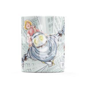 Taza Personalizada Infantil Robot Chica